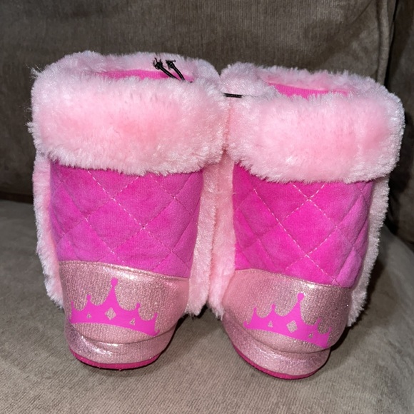 Disney Princess Slipper Pink Booties new with tag toddler sizes - Picture 3 of 3
